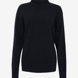 The Cashmere Turtleneck - Black