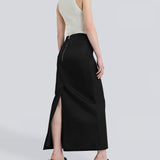 The Long Pencil Skirt